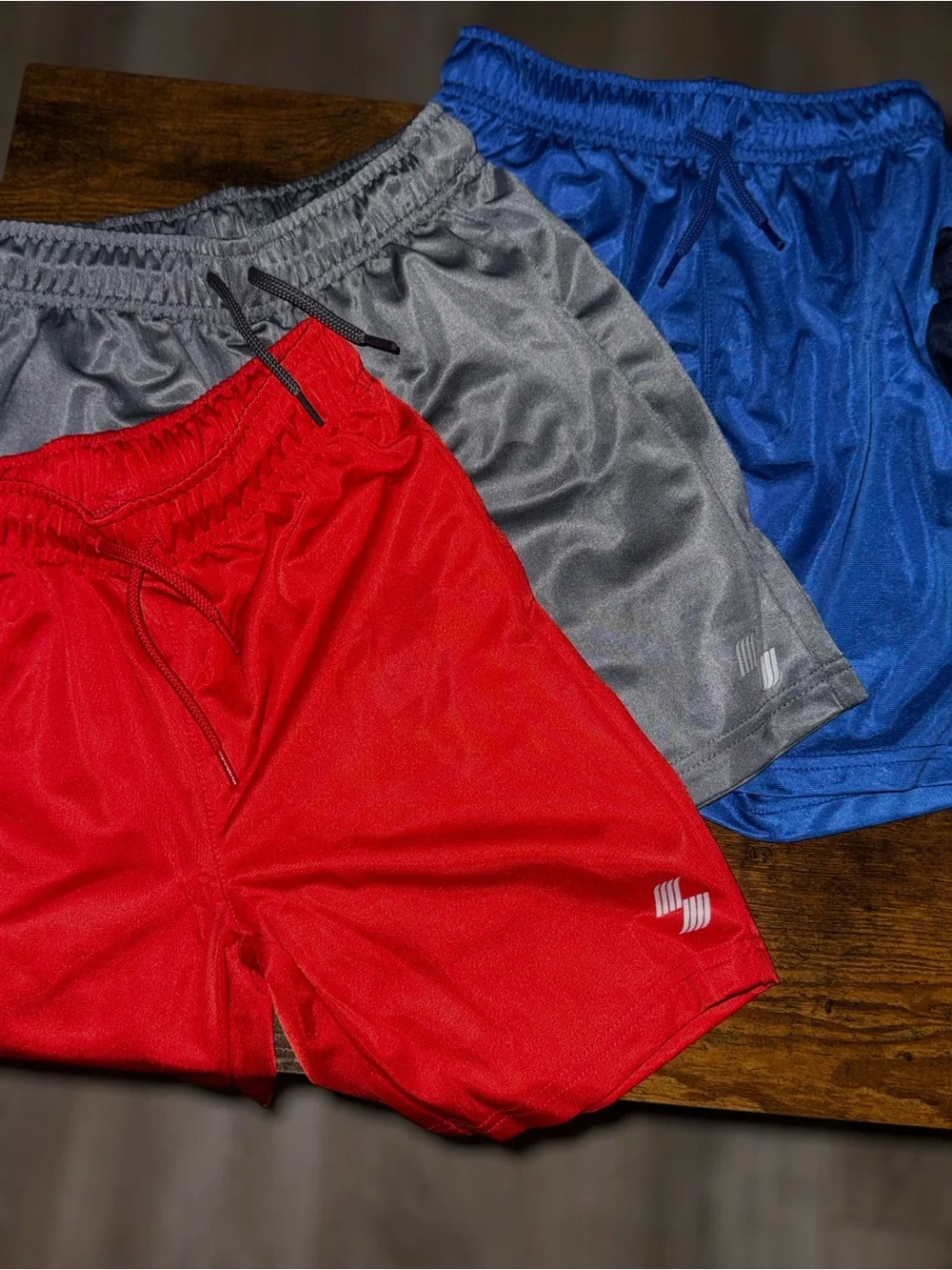The Children's Place Kids Athletic Shorts - Red, Blue, Gray, Black, Navy